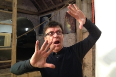 Pantomime JOMI im Weltraum-Atelier