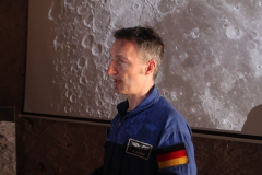 Der ESA Astronaut Matthias Maurer zu Besuch im Weltraum-Atelier Nohfelden