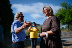 Besuch des Weltraumateliers in Nohfelden.// Foto: Saarland/Oliver Dietze
