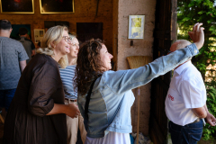 Besuch des Weltraumateliers in Nohfelden.// Foto: Saarland/Oliver Dietze