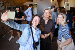 Besuch des Weltraumateliers in Nohfelden.// Foto: Saarland/Oliver Dietze