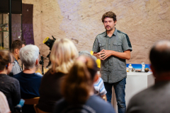 Besuch des Weltraumateliers in Nohfelden.// Foto: Saarland/Oliver Dietze