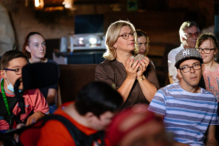 Besuch des Weltraumateliers in Nohfelden.// Foto: Saarland/Oliver Dietze